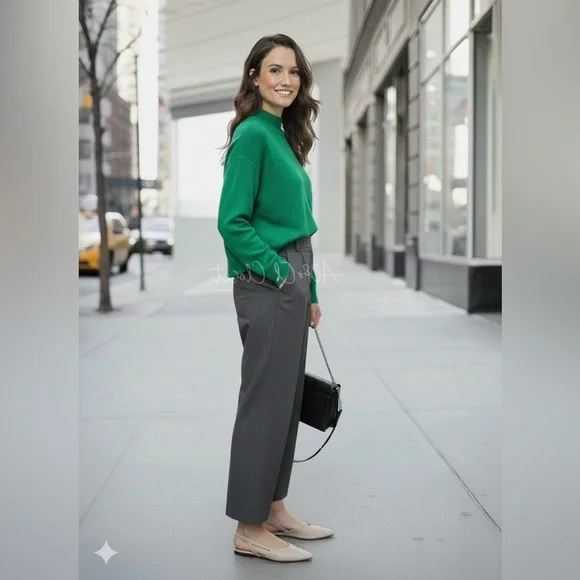 Seychelles Good Girl Ivory Leather Slingback Flats Pointed Toe Size 10 NWB - Picture 3 of 13